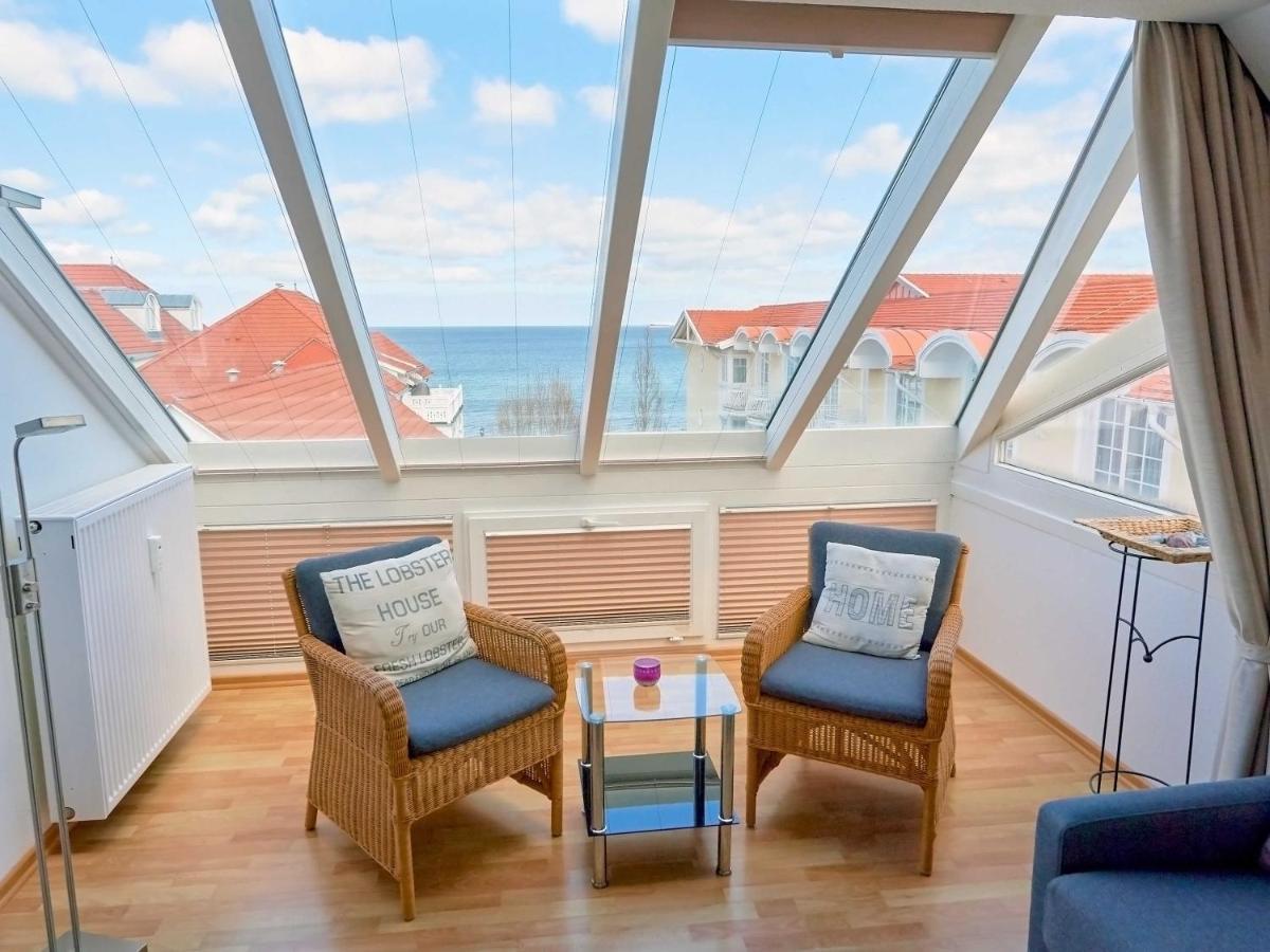 Apartmenthaus Jahreszeiten - Meerblick-Fewo 28 Binz Esterno foto