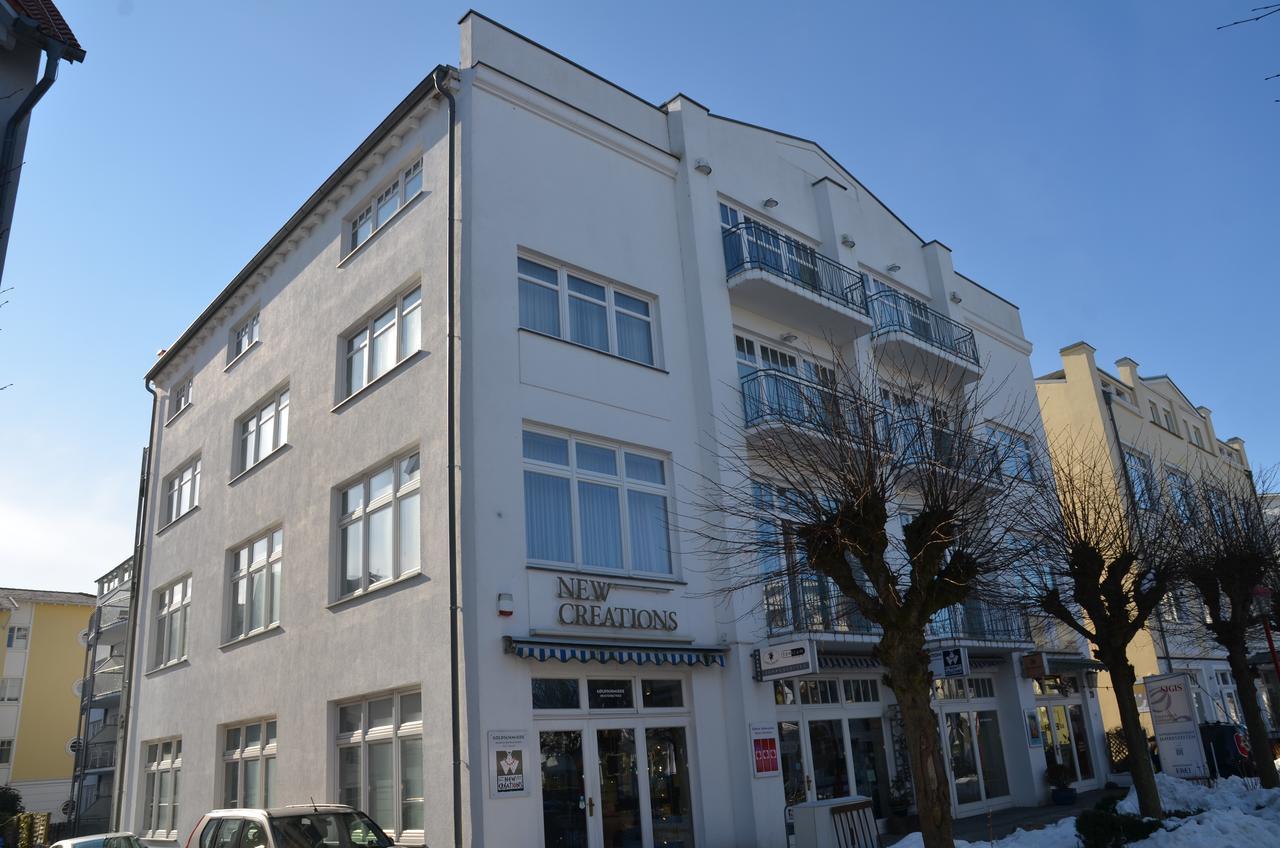 Apartmenthaus Jahreszeiten - Meerblick-Fewo 28 Binz Esterno foto